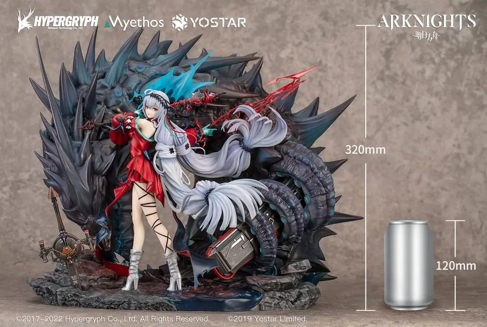 Arknights 1/7 Skadi the Corrupting Heart Elite 2 Ver. Deluxe Edition PVC szobor figura 32 cm termékfotó