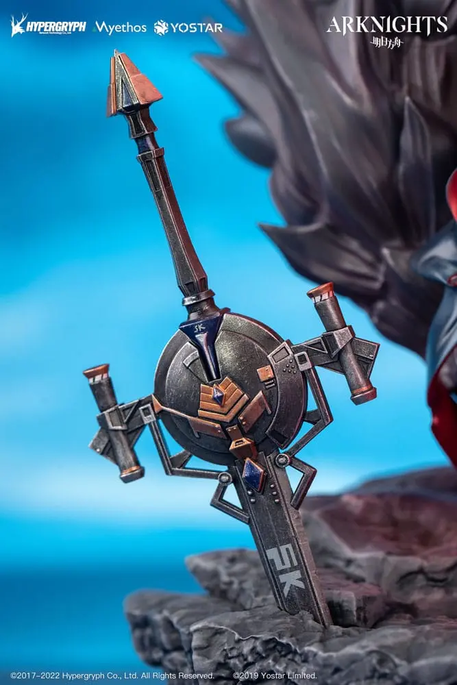 Arknights 1/7 Skadi the Corrupting Heart Elite 2 Ver. Deluxe Edition PVC szobor figura 32 cm termékfotó