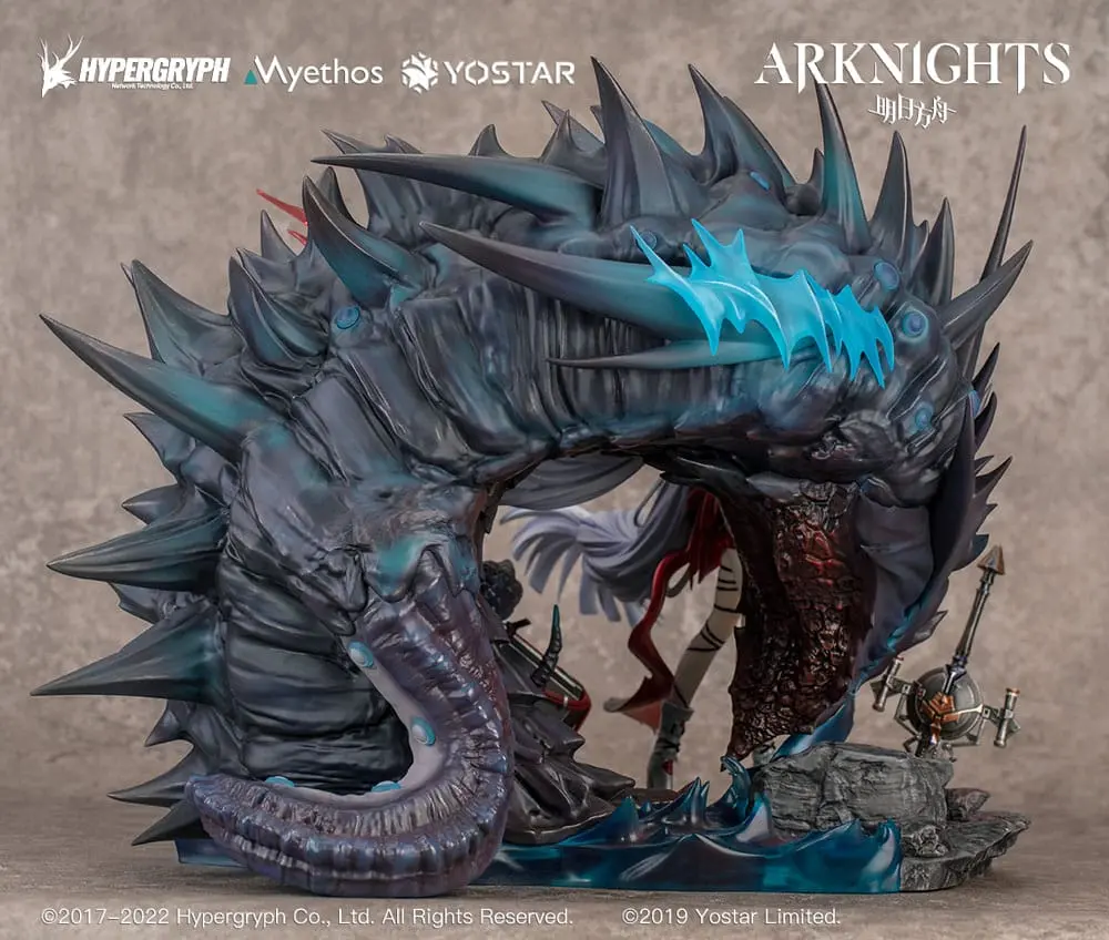 Arknights 1/7 Skadi the Corrupting Heart Elite 2 Ver. Deluxe Edition PVC szobor figura 32 cm termékfotó