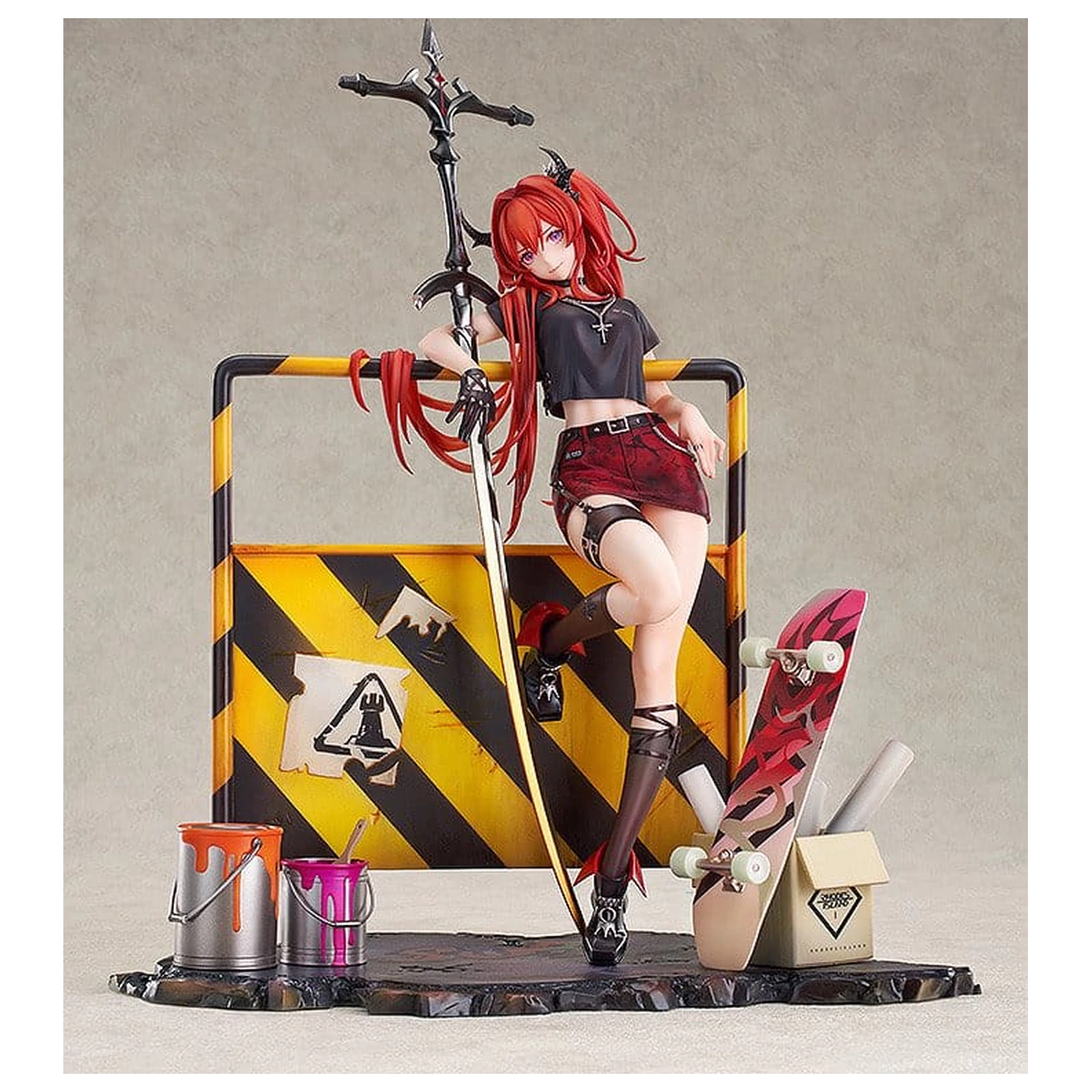 Arknights 1/7 Surtr: Liberté/Échec VER. PVC figura 29 cm termékfotó