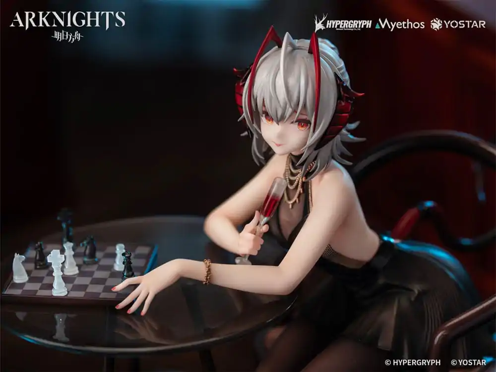 Arknights 1/7 W: Formal Dress Ver. PVC szobor figura 19 cm termékfotó