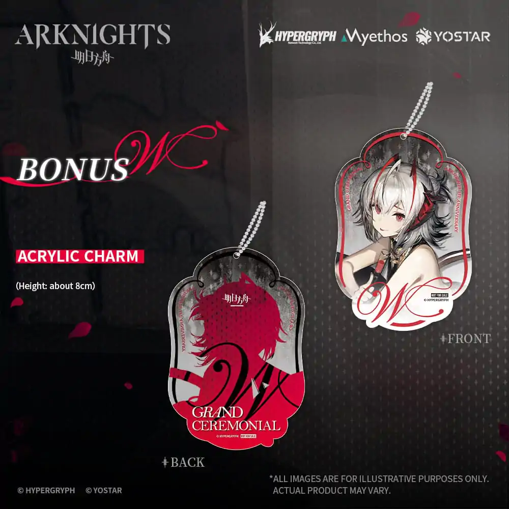 Arknights 1/7 W: Formal Dress Ver. PVC szobor figura 19 cm termékfotó