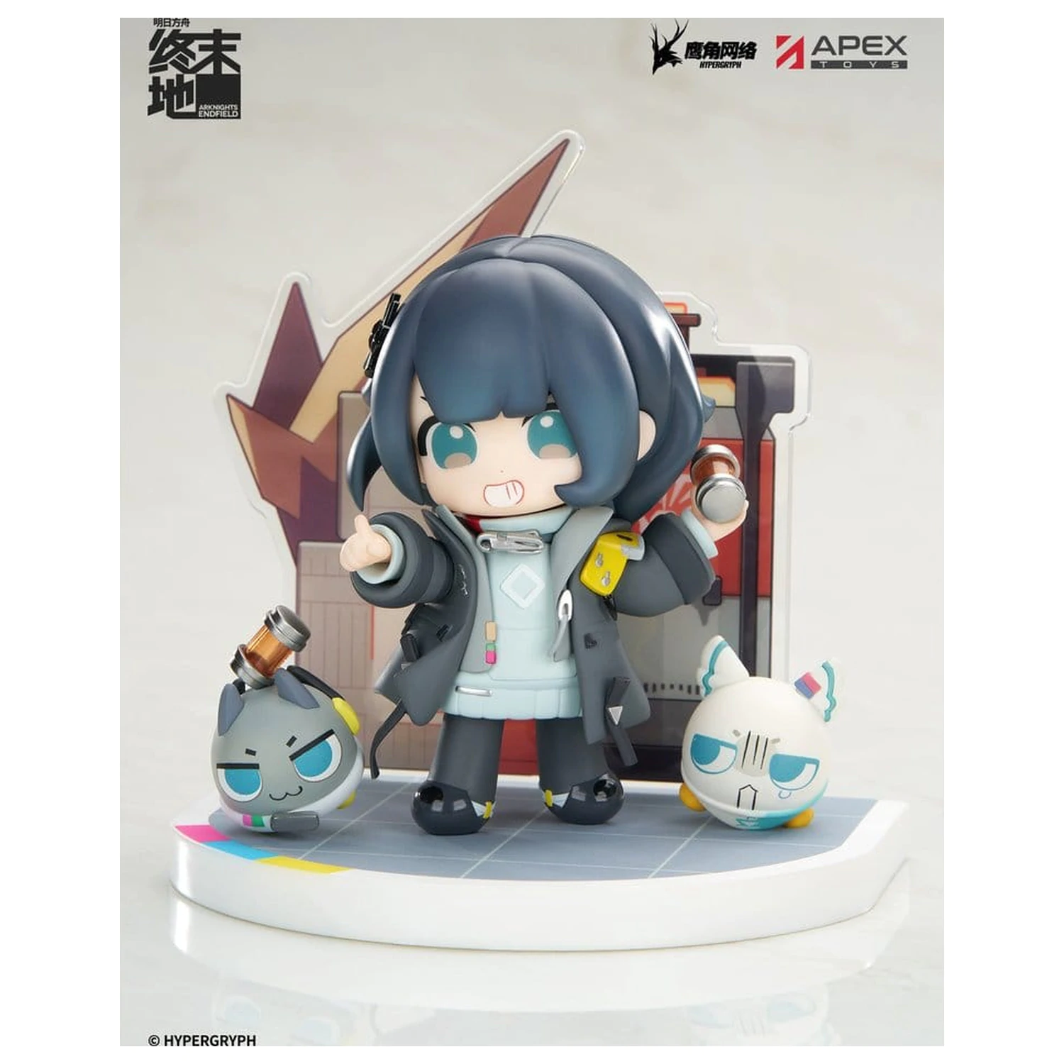 Arknights Cuties Series PVC figura Endfield Endministrator Female 11 cm termékfotó