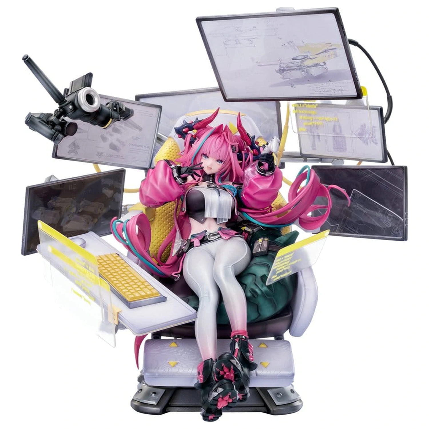Arknights: Endfield 1/7 Yvonne PVC szobor figura 29 cm  termékfotó