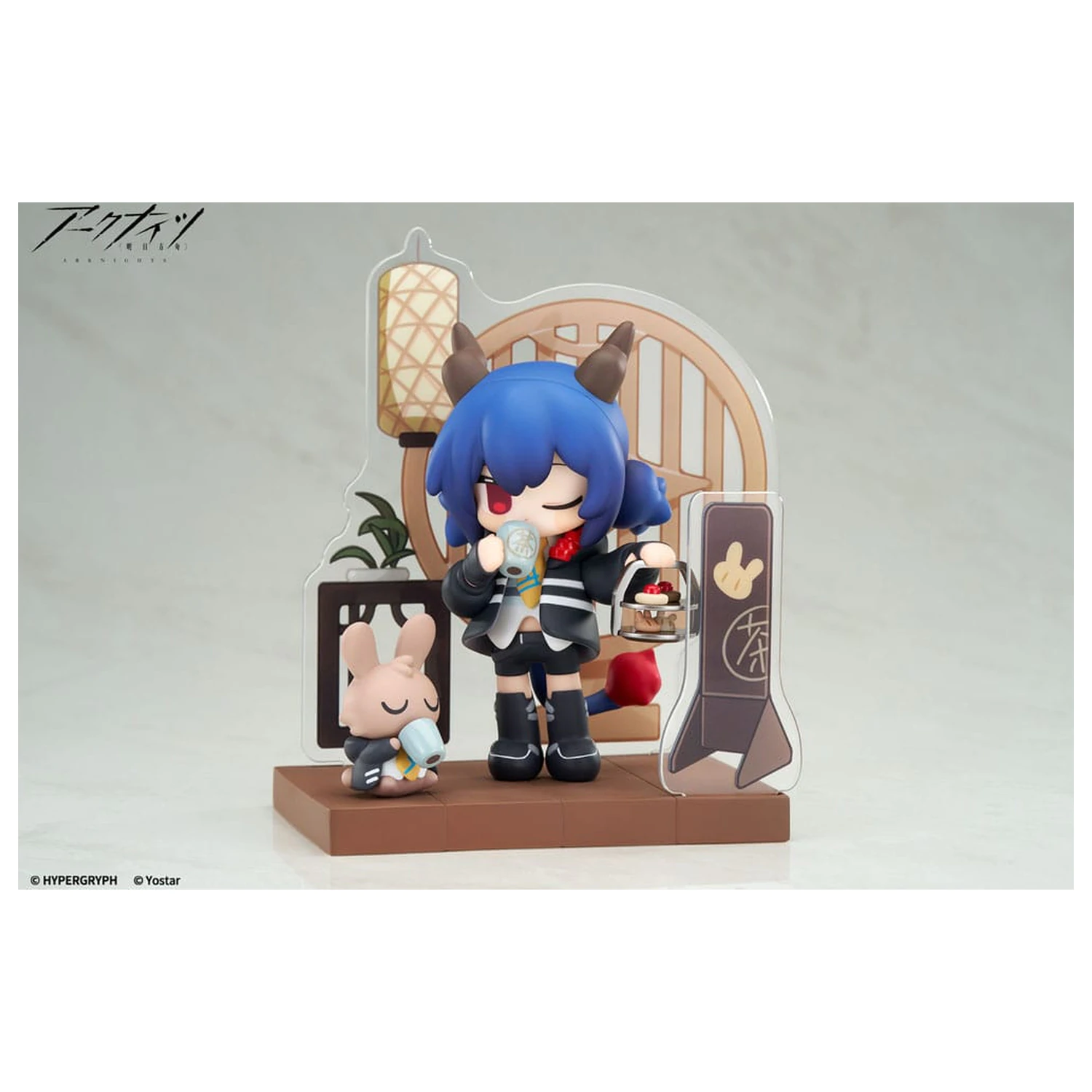 Arknights Would You Like A Dessert? Mini Series Ch'en PVC szobor figura 11 cm  termékfotó
