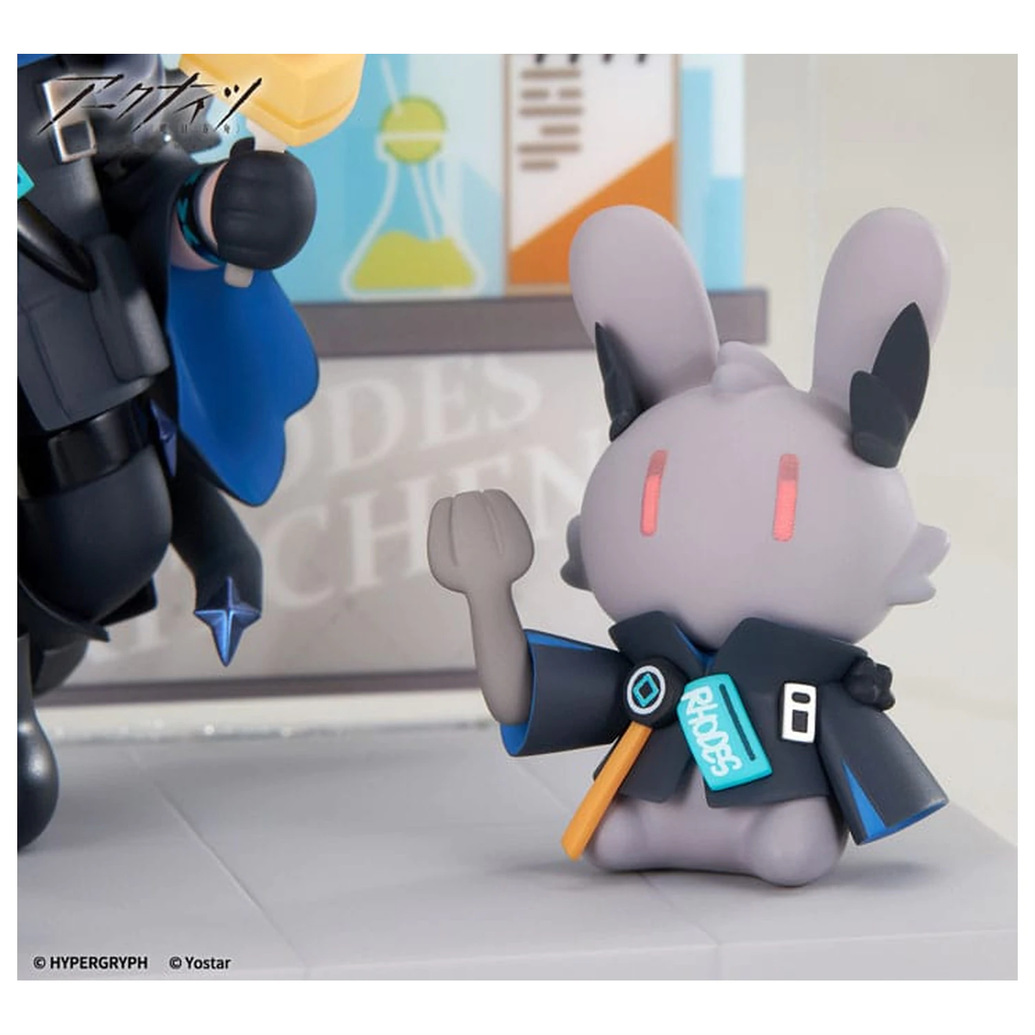 Arknights Would You Like A Dessert? Mini Series PVC szobor figura Logos 10 cm   termékfotó