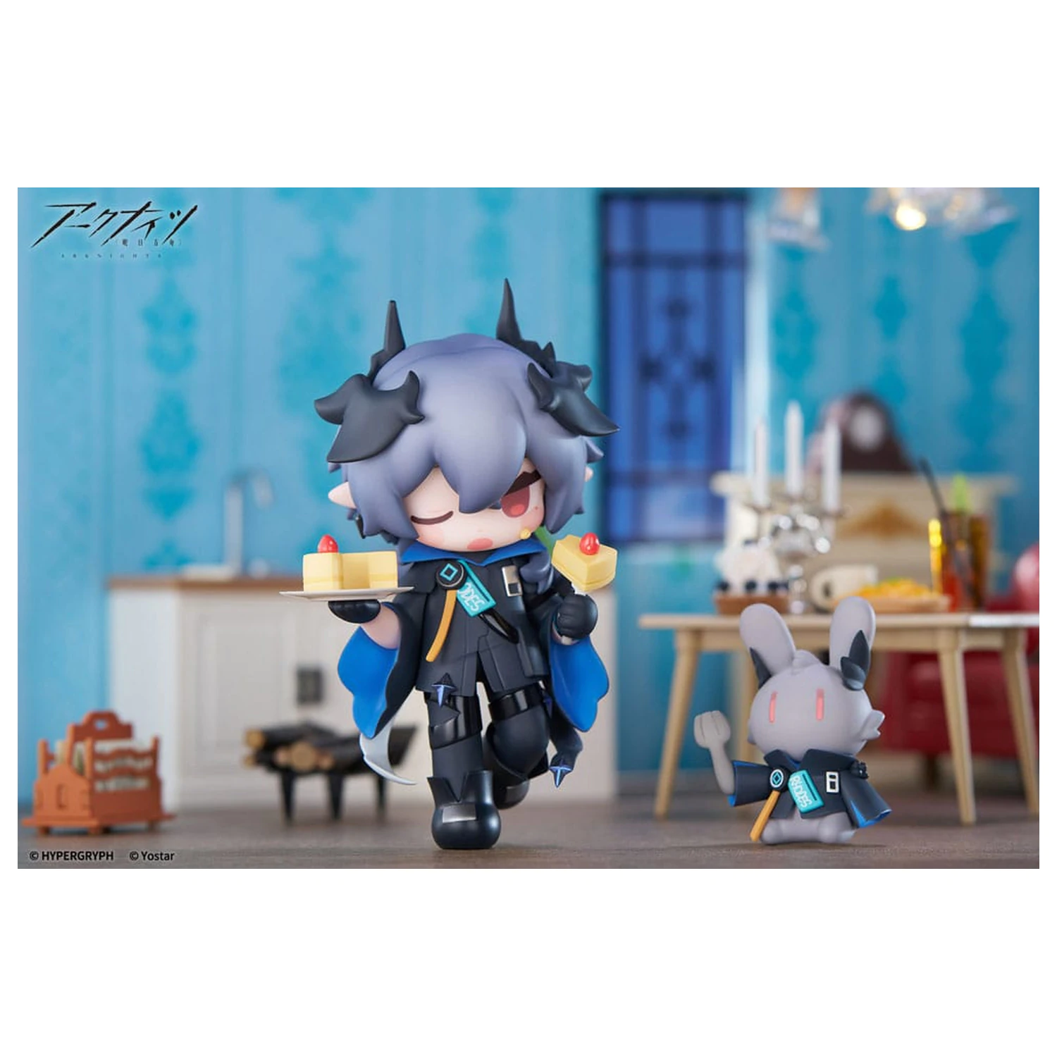 Arknights Would You Like A Dessert? Mini Series PVC szobor figura Logos 10 cm   termékfotó