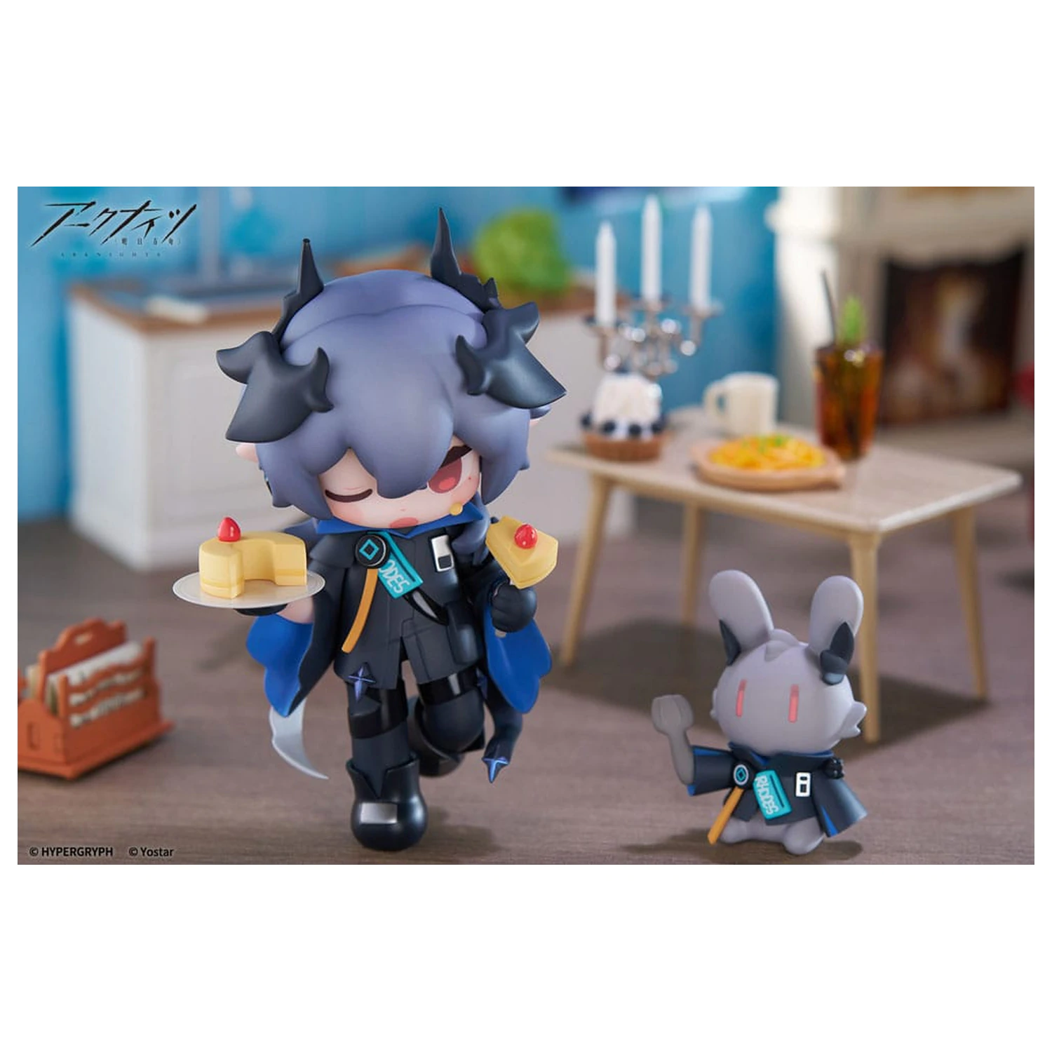 Arknights Would You Like A Dessert? Mini Series PVC szobor figura Logos 10 cm   termékfotó