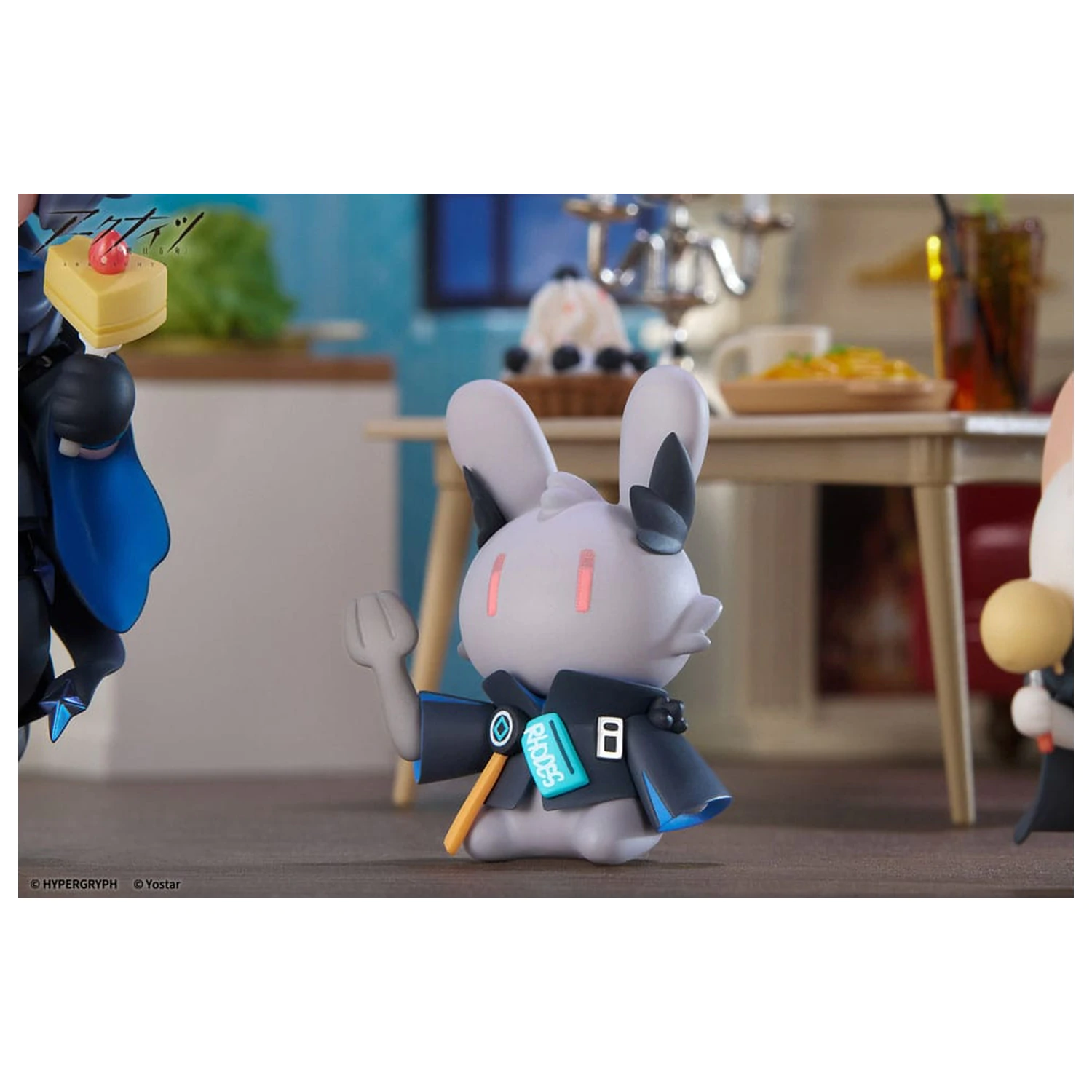 Arknights Would You Like A Dessert? Mini Series PVC szobor figura Logos 10 cm   termékfotó