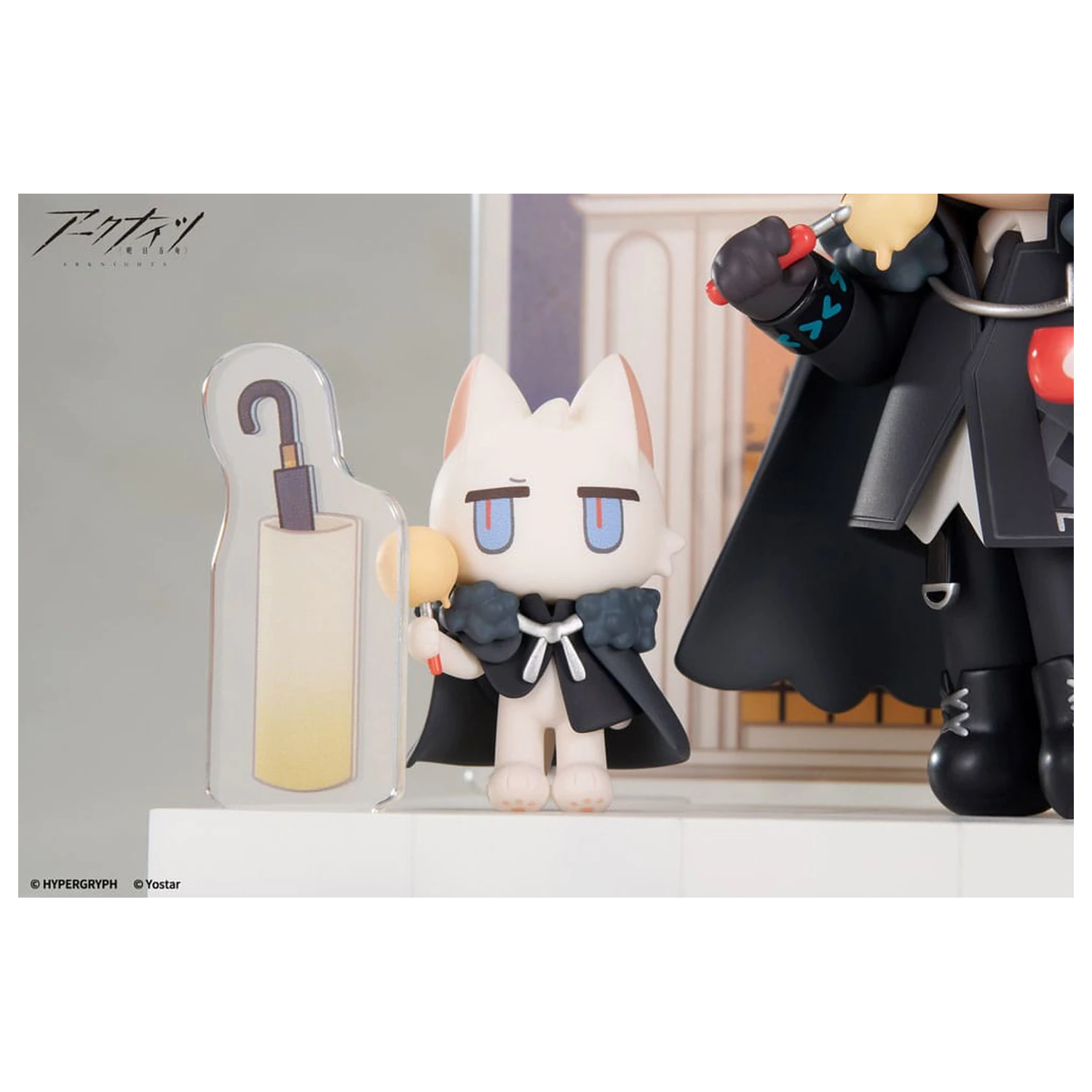 Arknights Would You Like A Dessert? Mini Series PVC szobor figura SilverAsh 10 cm   termékfotó