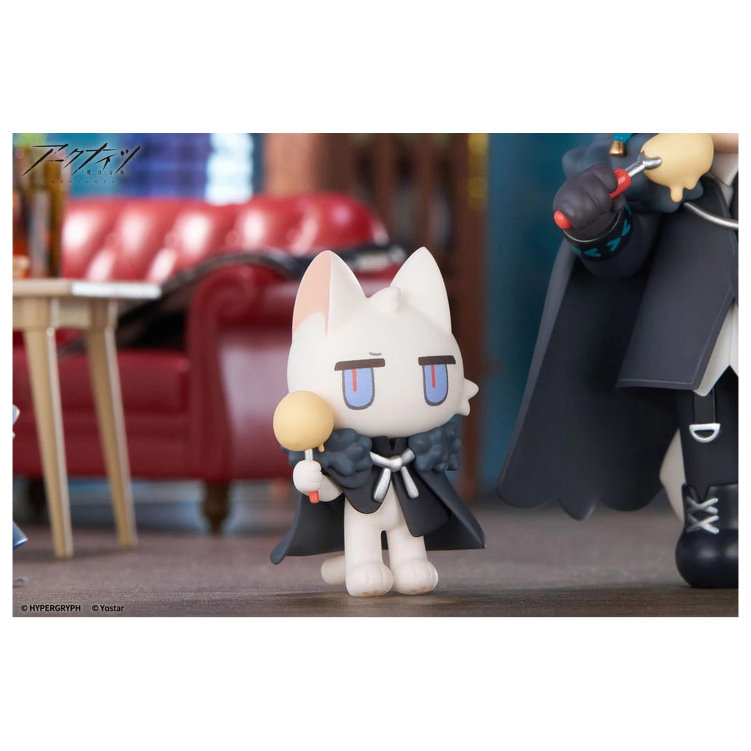 Arknights Would You Like A Dessert? Mini Series PVC szobor figura SilverAsh 10 cm   termékfotó