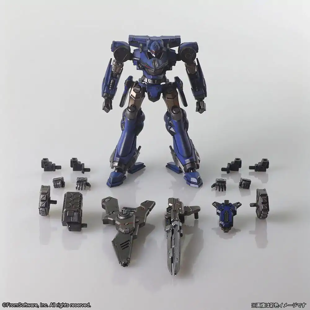 Armored Core Structure Arts Műanyag modell készlet 4 db-os csomag Series 1 termékfotó