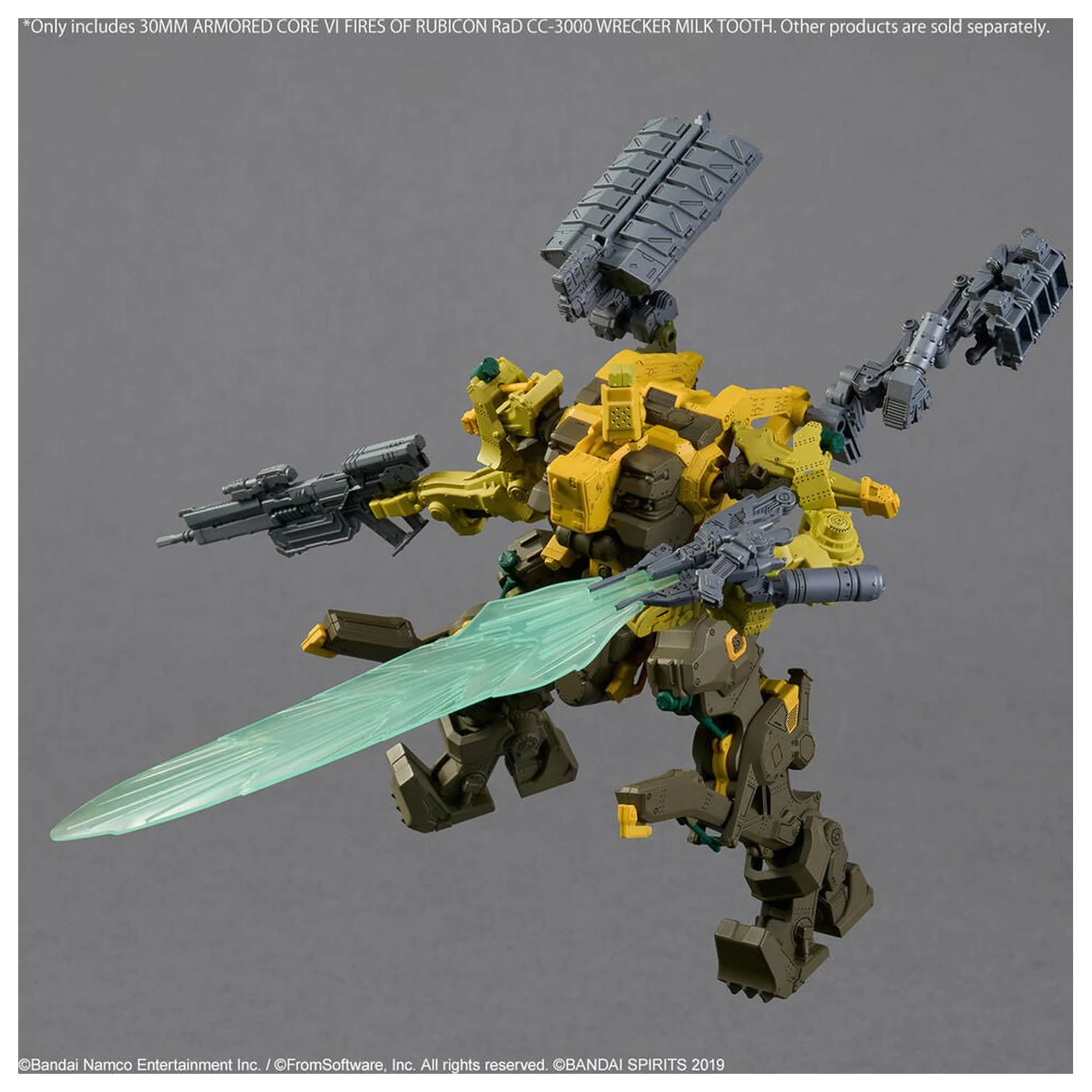 Armored Core VI Fires of Rubicon RAD RaD Wrecker Milktooth modell készlet 30MM termékfotó