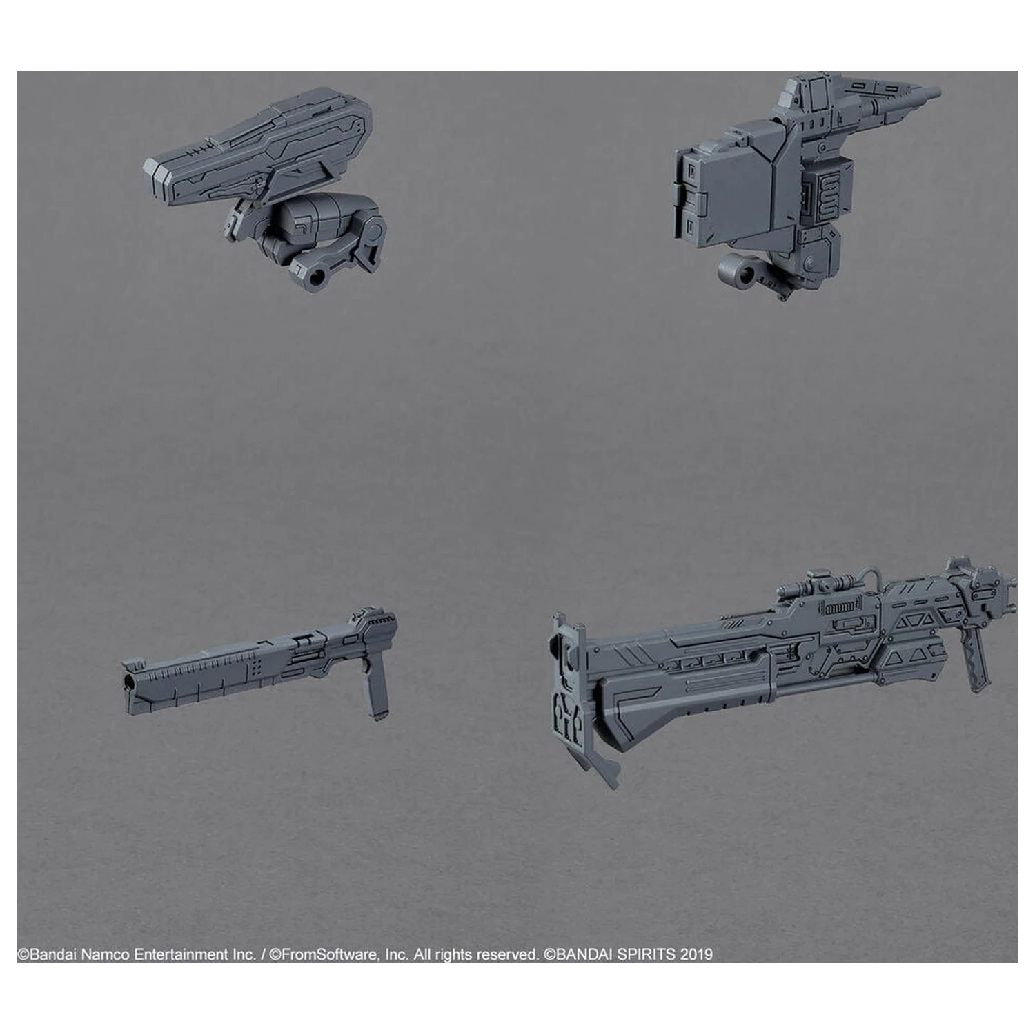 Armored Core VI Fires of Rubicon Weapon 03 Option Parts Set 30MM modell készlet kiegészítő csomag termékfotó
