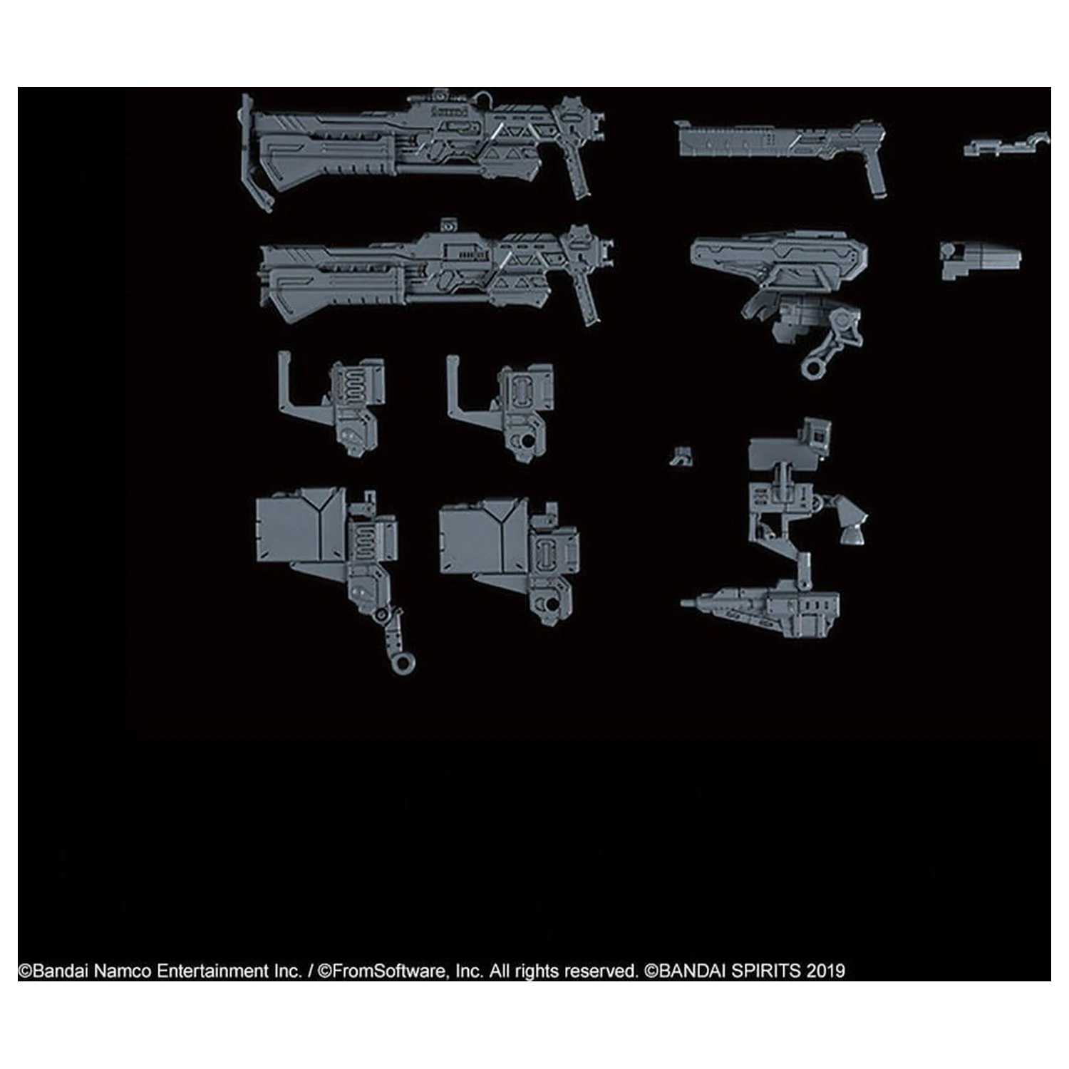 Armored Core VI Fires of Rubicon Weapon 03 Option Parts Set 30MM modell készlet kiegészítő csomag termékfotó