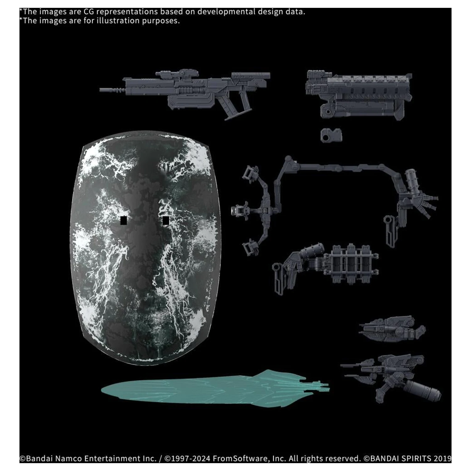 Armored Core VI Weapon Set 05 modell készlet kiegészítő  termékfotó