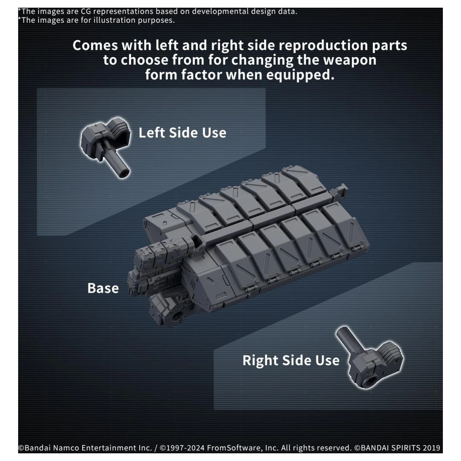 Armored Core VI Weapon Set 05 modell készlet kiegészítő  termékfotó