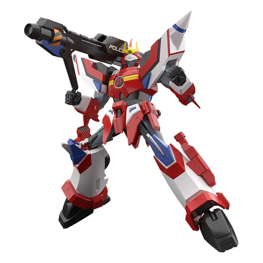 Armored Police Metal Jack Moderoid Hyper Red Jack Armor Műanyag modell készlet 16 cm termékfotó