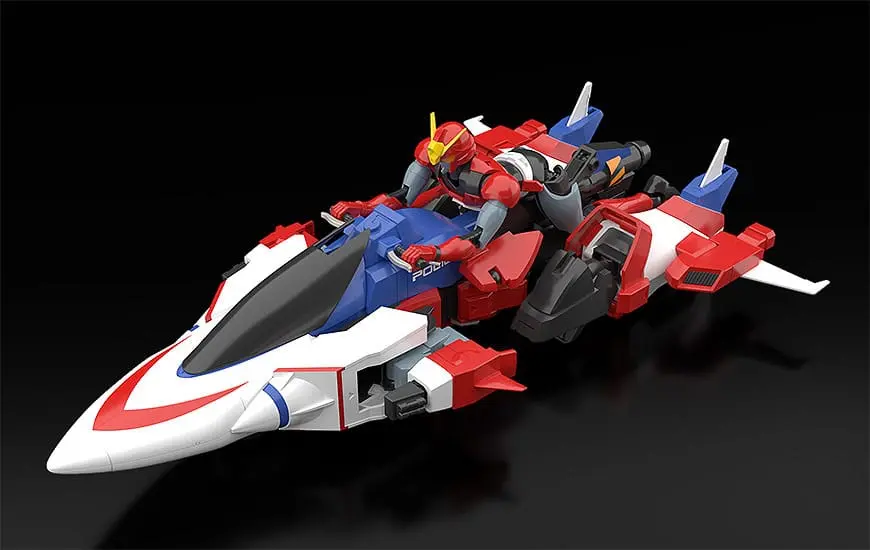 Armored Police Metal Jack Moderoid Hyper Red Jack Armor Műanyag modell készlet 16 cm termékfotó