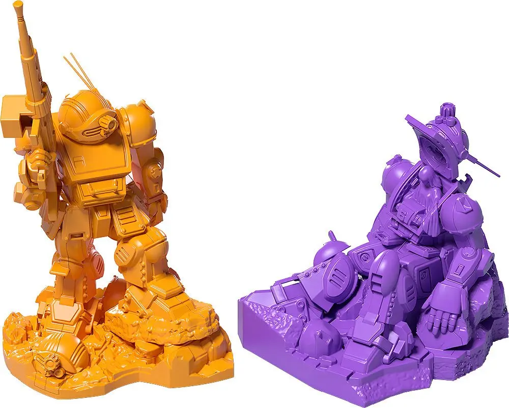 Armored Trooper Votoms PLAMAX MF-60 minimum factory Scopedog: Honoo no Sadame/Itsumo Anata Ga Műanyag modell készlet 7 cm termékfotó