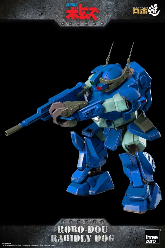 Armored Trooper Votoms Robo-Dou Rabidly Dog akciófigura 16 cm termékfotó