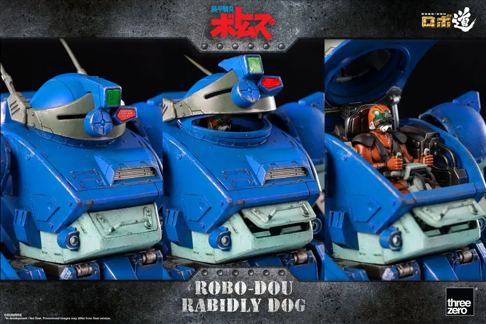 Armored Trooper Votoms Robo-Dou Rabidly Dog akciófigura 16 cm termékfotó