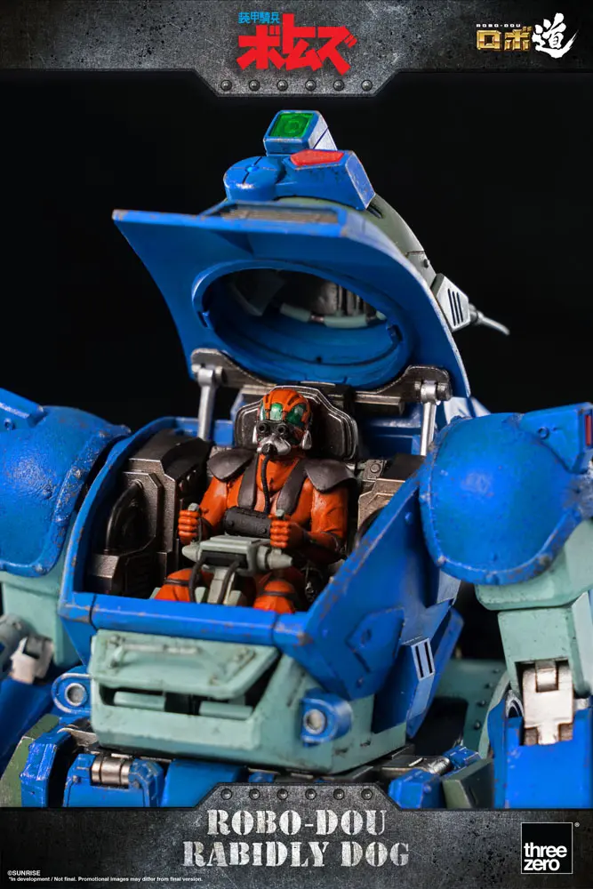 Armored Trooper Votoms Robo-Dou Rabidly Dog akciófigura 16 cm termékfotó