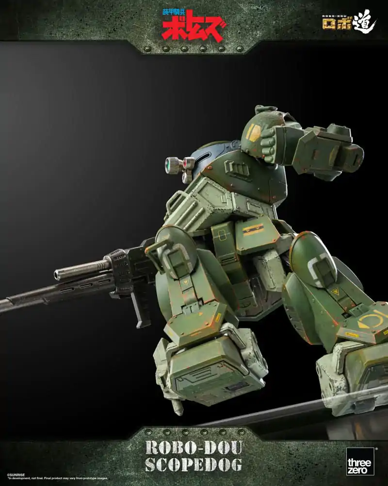 Armored Trooper Votoms Robo-Dou Scopedog akciófigura 15 cm termékfotó
