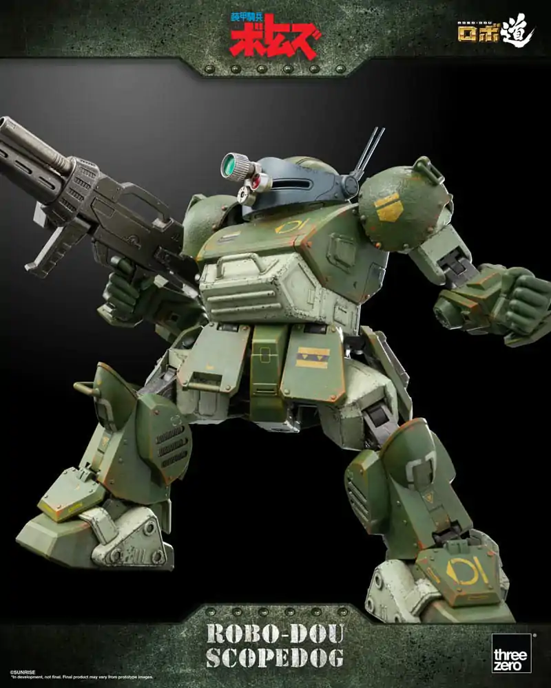 Armored Trooper Votoms Robo-Dou Scopedog akciófigura 15 cm termékfotó