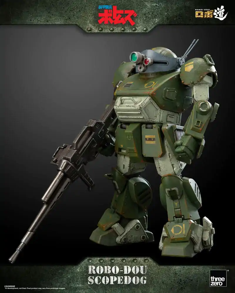 Armored Trooper Votoms Robo-Dou Scopedog akciófigura 15 cm termékfotó