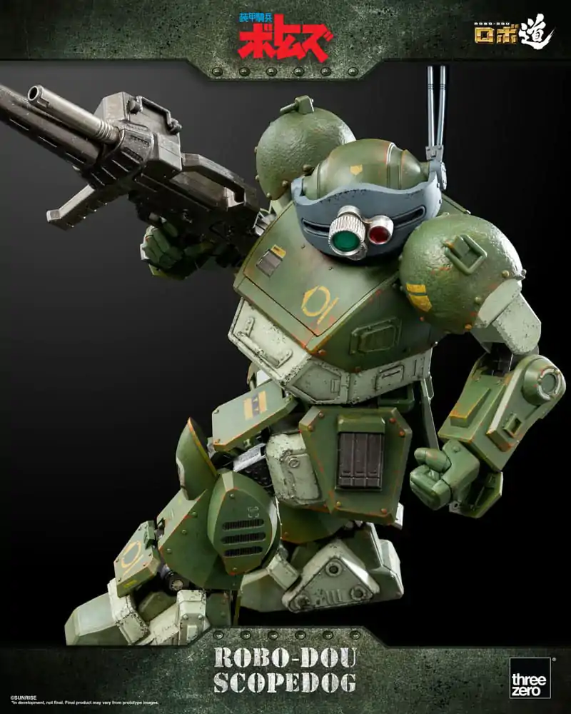 Armored Trooper Votoms Robo-Dou Scopedog akciófigura 15 cm termékfotó