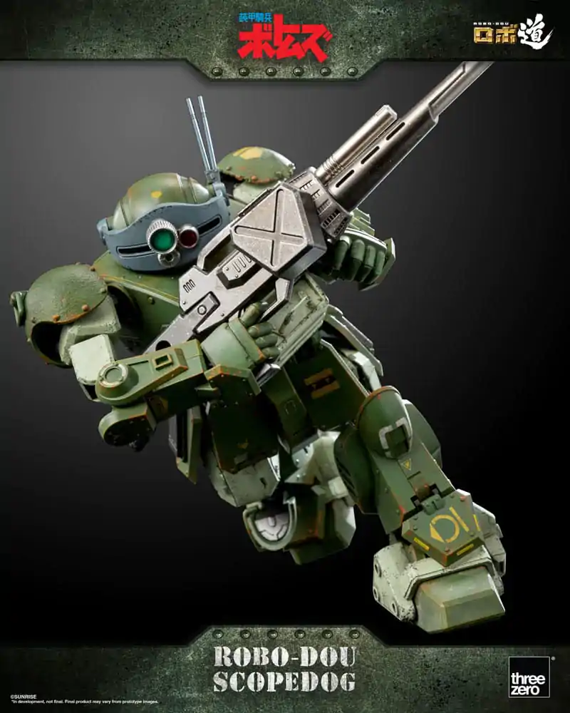 Armored Trooper Votoms Robo-Dou Scopedog akciófigura 15 cm termékfotó