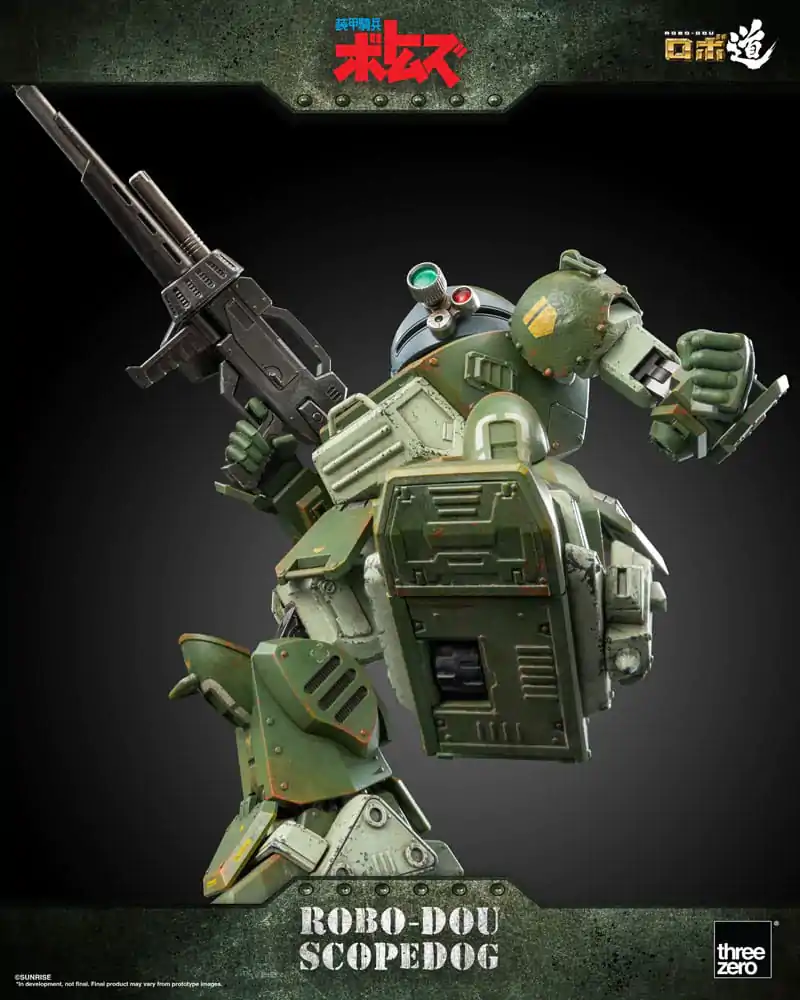 Armored Trooper Votoms Robo-Dou Scopedog akciófigura 15 cm termékfotó