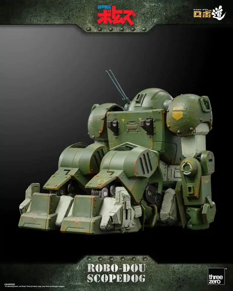 Armored Trooper Votoms Robo-Dou Scopedog akciófigura 15 cm termékfotó
