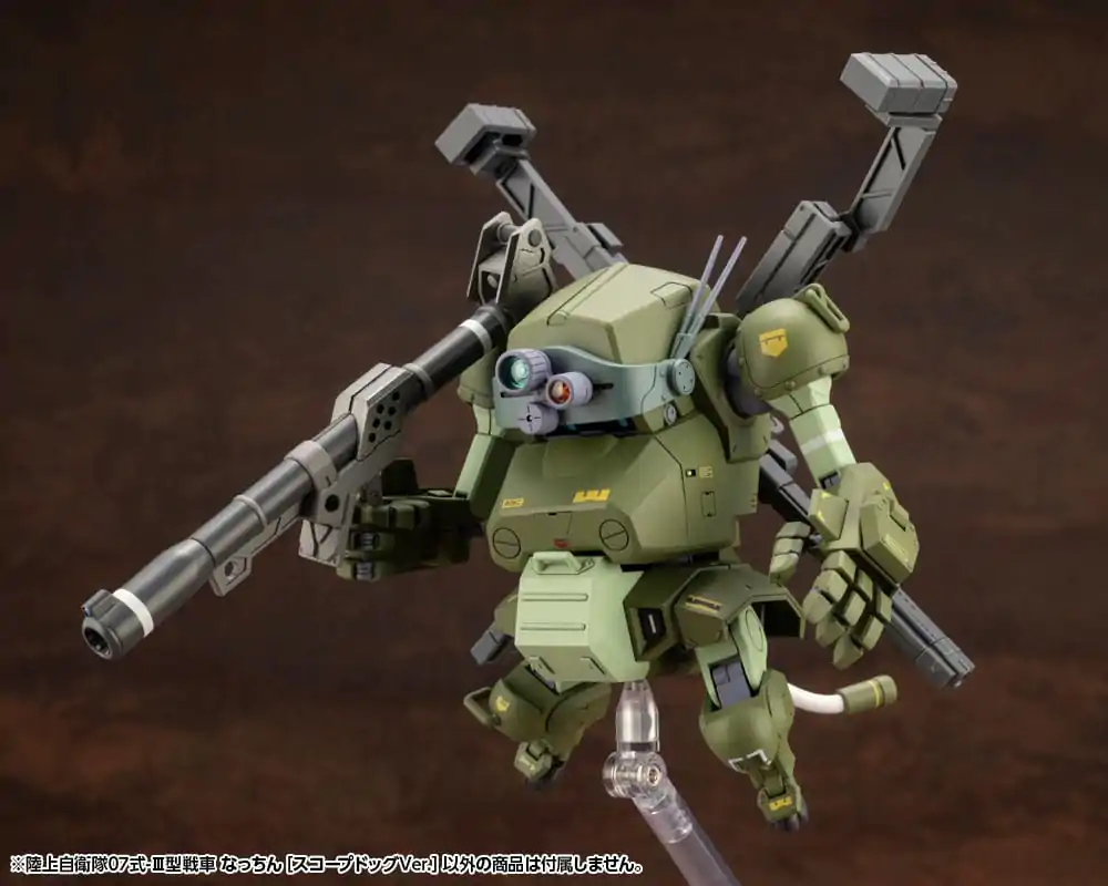 Armored Trooper Votoms X JGSDF Type 07 - III Tank Nacchin (Scopedog Version) modell készlet 10 cm termékfotó