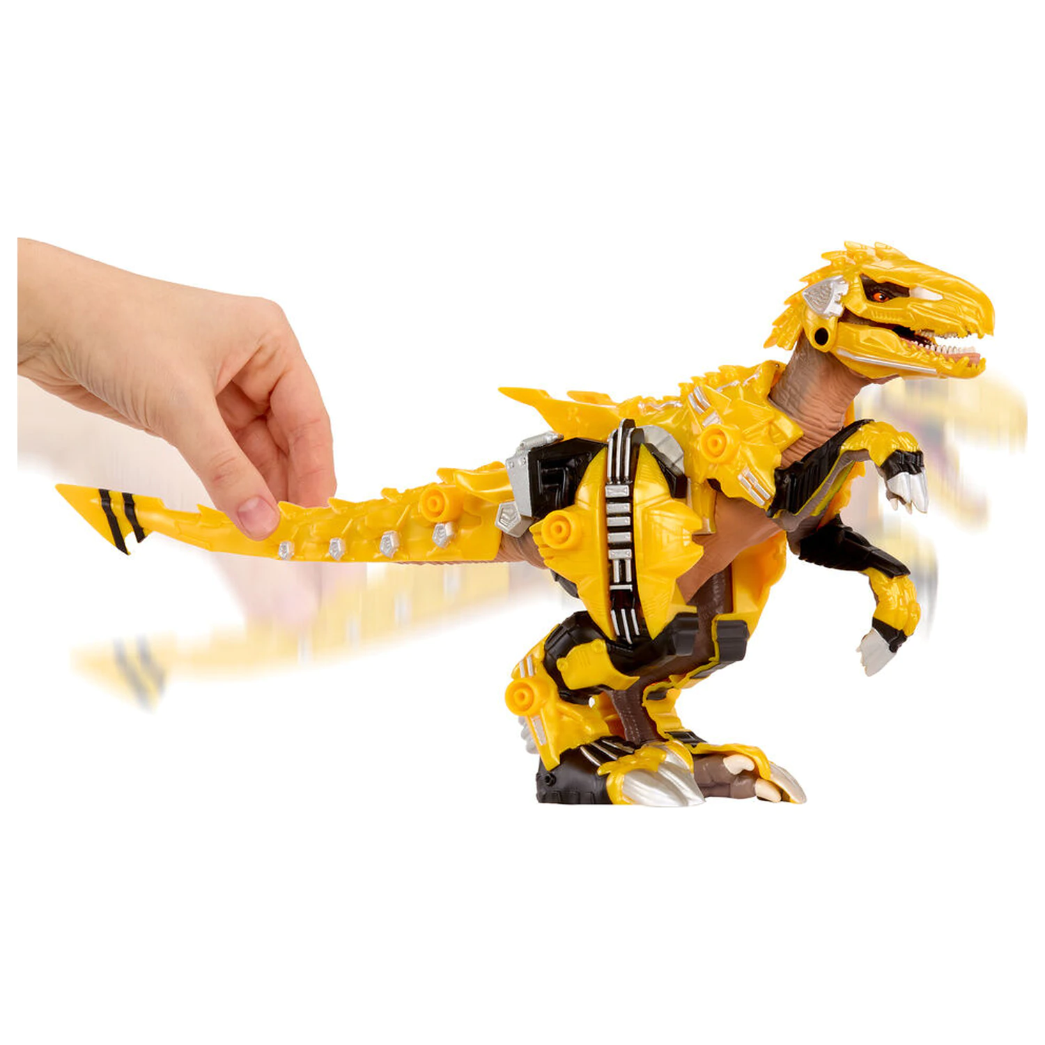 Armorsaurs Dinosaur Yellow Raptor Blaze figura termékfotó