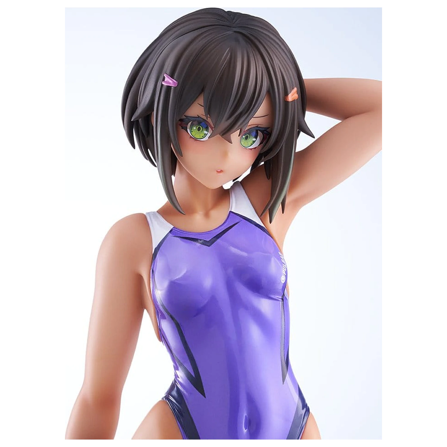 Arms Note 1/7 Buchou-chan of the Swimming Club Purple Swimsuit Ver. PVC figura 22 cm termékfotó