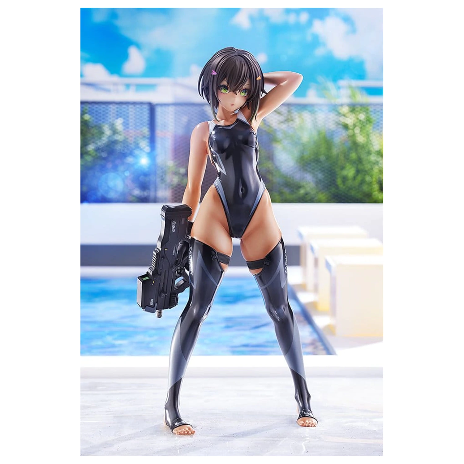 Arms Note 1/7 Buchou-chan of the Swimming Club PVC figura 22 cm (re-run) termékfotó