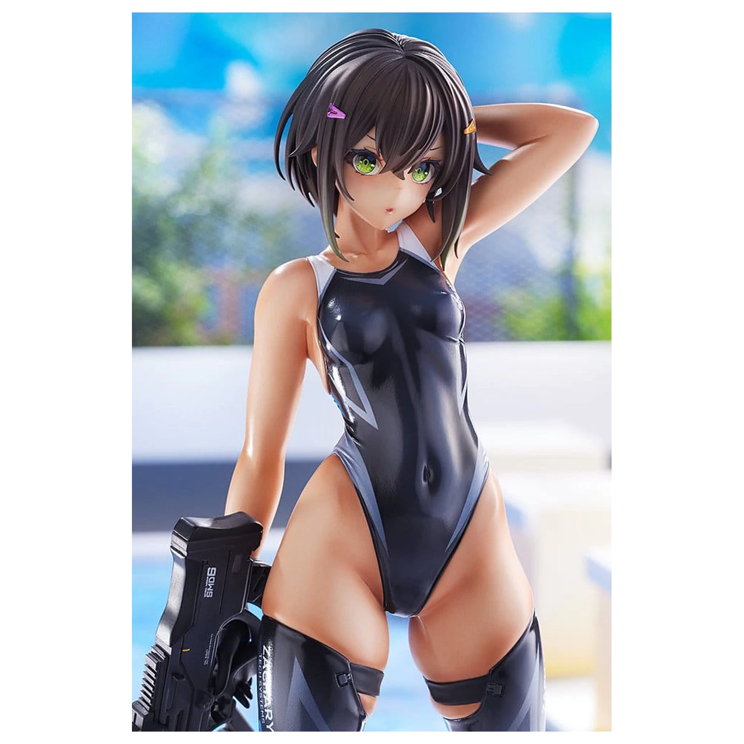 Arms Note 1/7 Buchou-chan of the Swimming Club PVC figura 22 cm (re-run) termékfotó