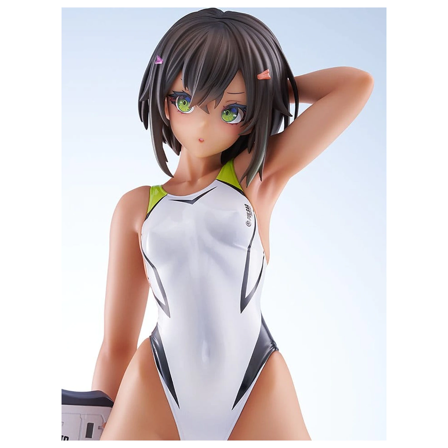 Arms Note 1/7 Buchou-chan of the Swimming Club White Swimsuit Ver. PVC figura 22 cm termékfotó