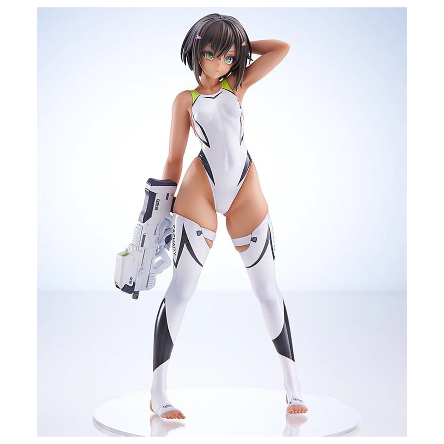 Arms Note 1/7 Buchou-chan of the Swimming Club White Swimsuit Ver. PVC figura 22 cm termékfotó