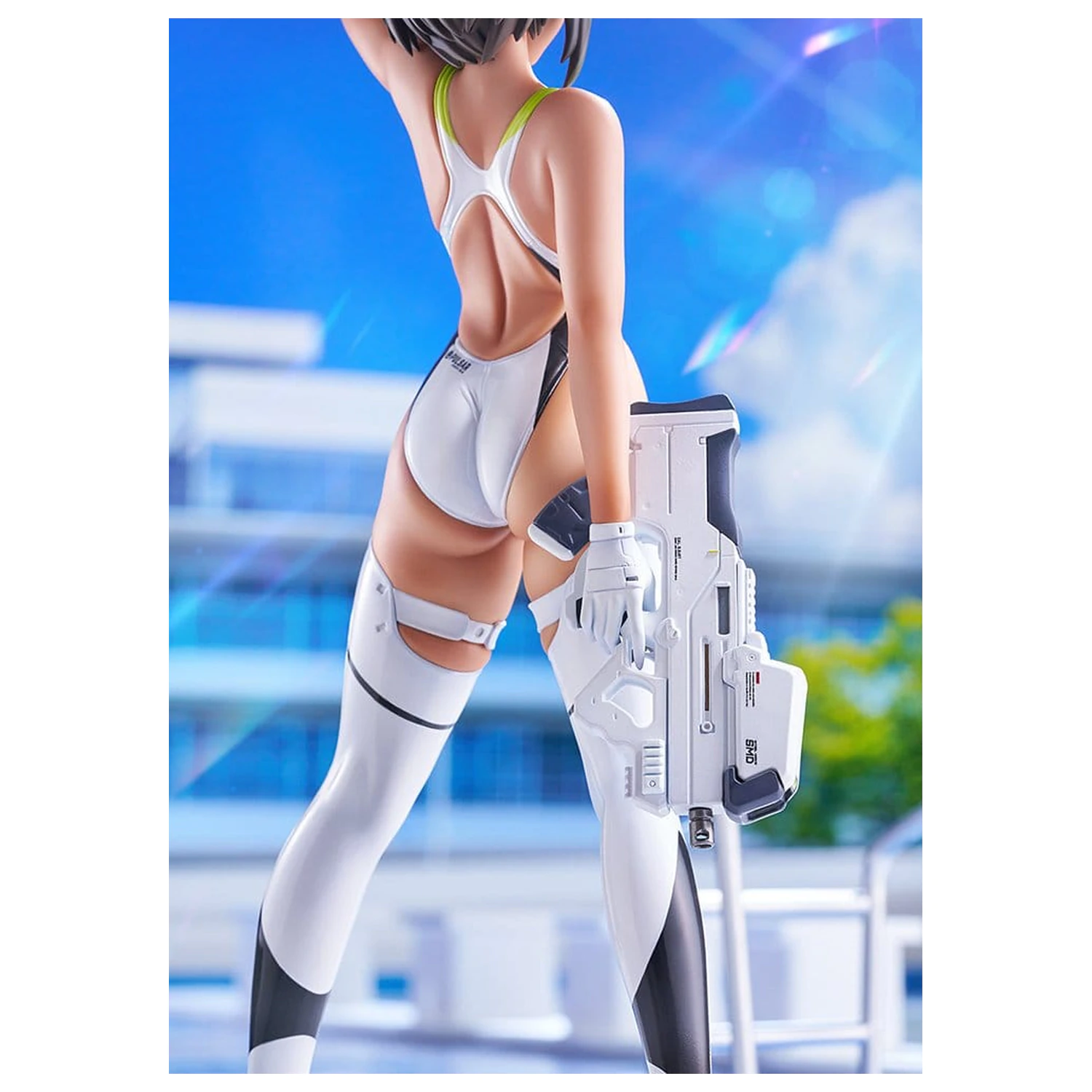 Arms Note 1/7 Buchou-chan of the Swimming Club White Swimsuit Ver. PVC figura 22 cm termékfotó