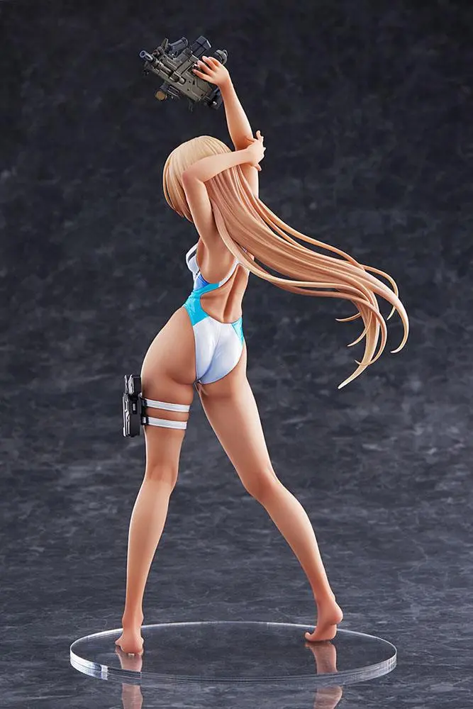 Arms Note 1/7 Kouhai-chan of the Swim Club Blue Line Swimsuit Ver. PVC szobor figura 29 cm termékfotó