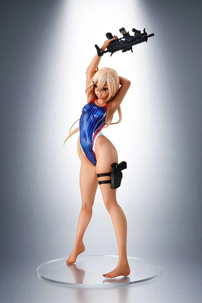 Arms Note 1/7 Kouhai-chan of the Swim Club PVC szobor figura 29 cm termékfotó