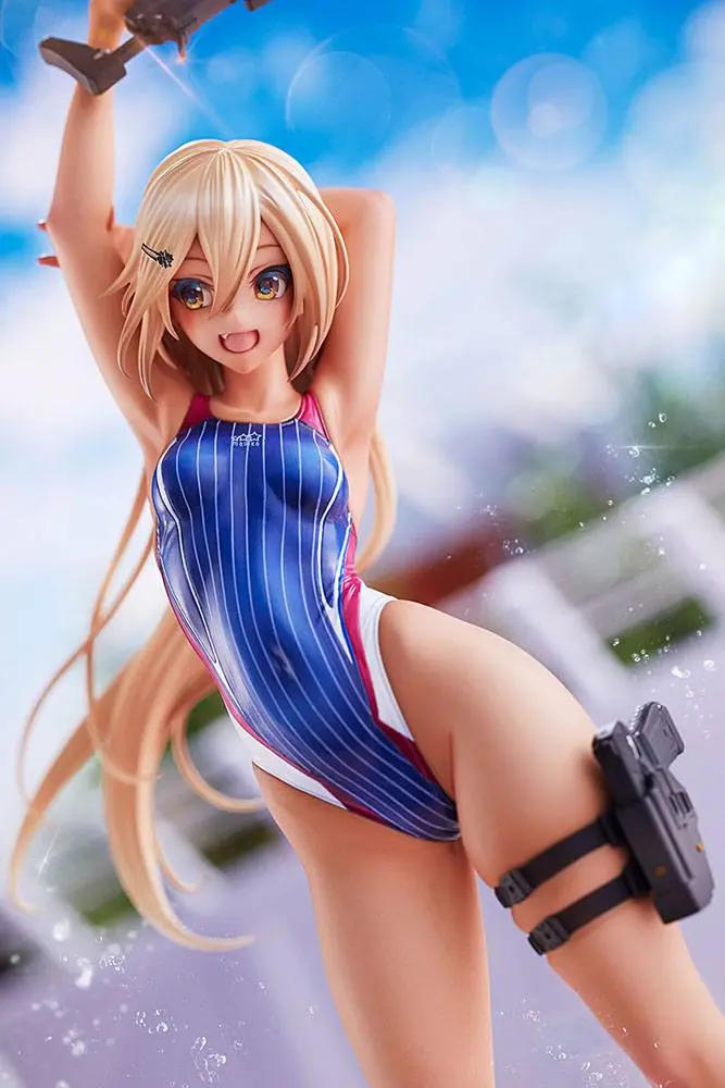 Arms Note 1/7 Kouhai-chan of the Swim Club PVC szobor figura 29 cm termékfotó
