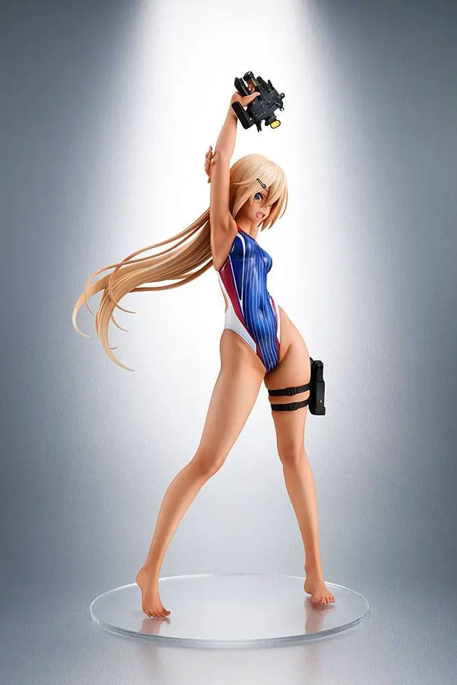 Arms Note 1/7 Kouhai-chan of the Swim Club PVC szobor figura 29 cm termékfotó
