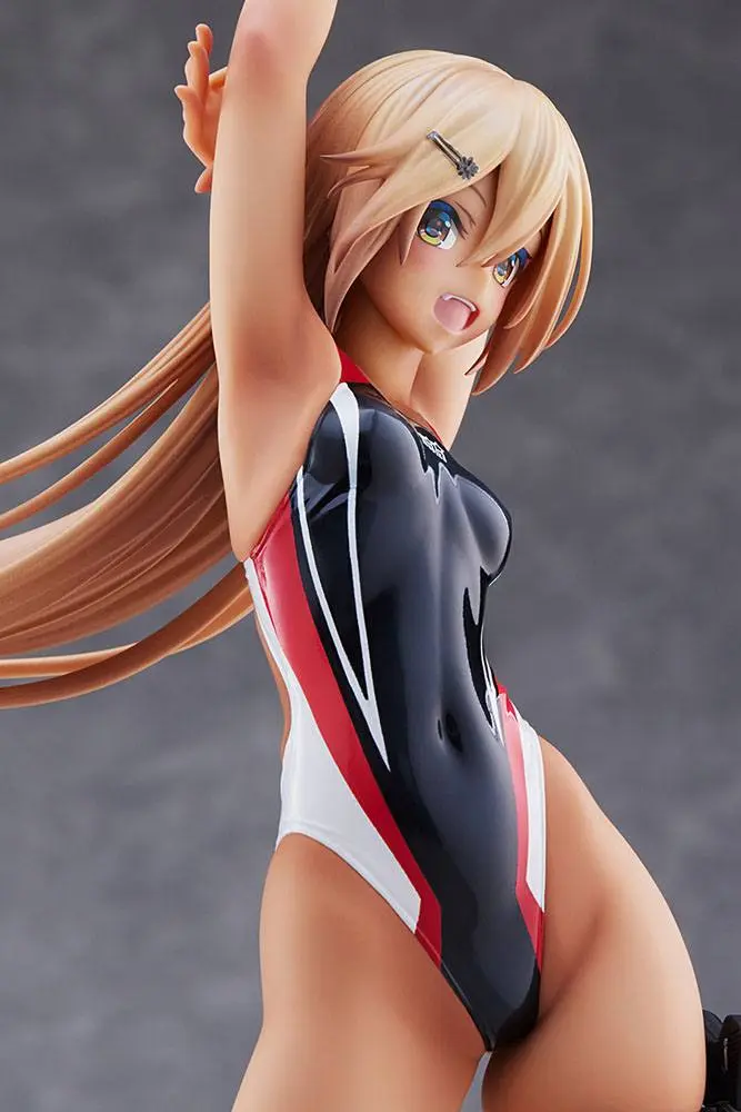 Arms Note 1/7 Kouhai-chan of the Swim Club Red Line Swimsuit Ver. PVC szobor figura 29 cm termékfotó