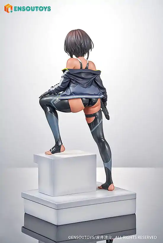 Arms Note 1/7 Swim Team Bucho-chan szobor figura 22 cm termékfotó