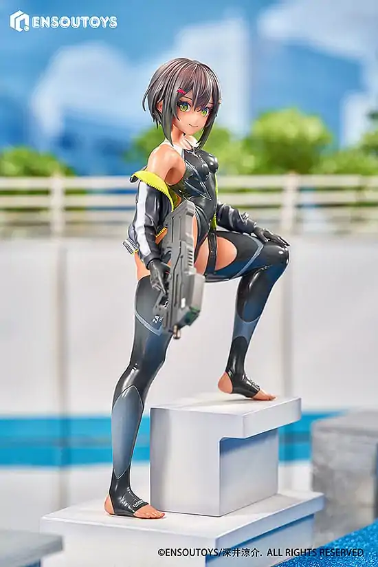 Arms Note 1/7 Swim Team Bucho-chan szobor figura 22 cm termékfotó