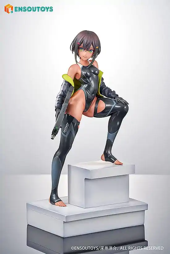 Arms Note 1/7 Swim Team Bucho-chan szobor figura 22 cm termékfotó